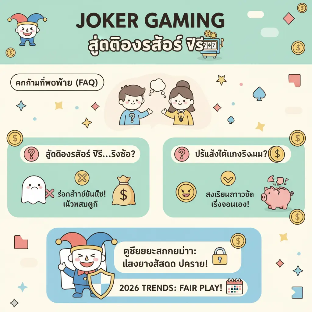 สูตรโกงสล็อต ฟรี - Joker Gaming