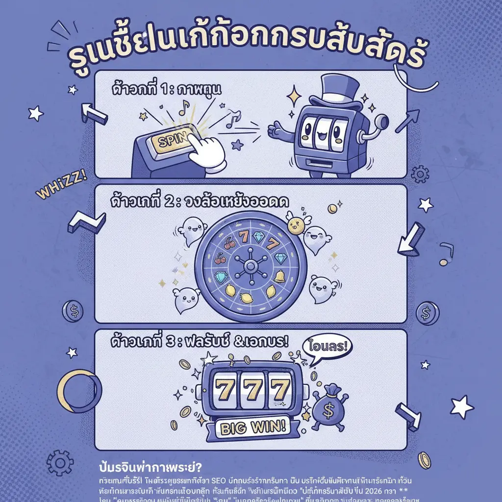 ขั้น ตอน การเล่นสล็อต - รูเล็ต